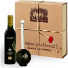 Gift box Balsamic Vinegar of Modena IGP "Vigna Oro" & Amporaccio glass server